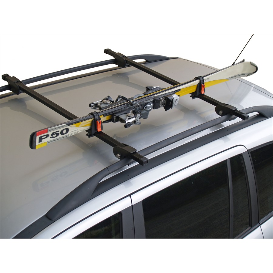 Porte Skis Sur Barres De Toit Menabo Ski Rack Auto Be