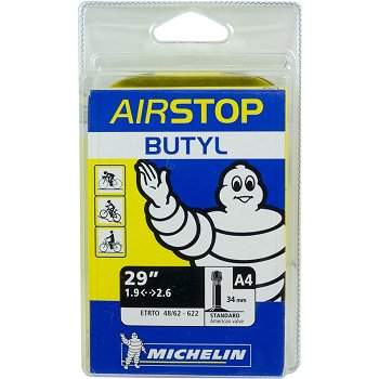 Chambre &agrave; air v&eacute;lo 29x1,9/2,6 MICHELIN valve Schrader 34 mm