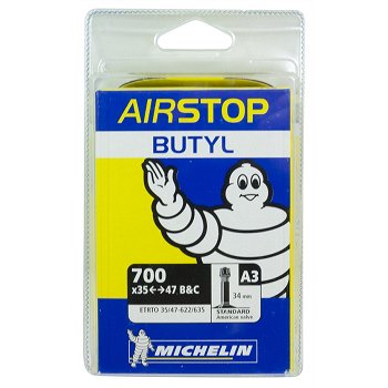 Binnenband fiets 700x35/47C MICHELIN ventiel Schrader 34 mm