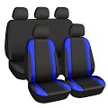 Jeu complet de housses universelles bleues
