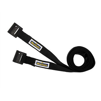 2 spanriemen met haak voor fietsdragers NORAUTO 150 cm