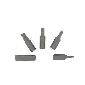 Bo&icirc;te de 5 embouts Allen H2-H6 LASER 4453