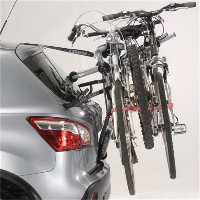 Cumulatief bespotten Oneerlijkheid Fietsendrager 3 fietsen voor kofferbak MOTTEZ Premium A025CCR : Auto5.be
