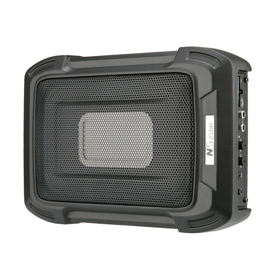 NORAUTO SOUND NS2168 compacte actieve subwoofer Auto5.be