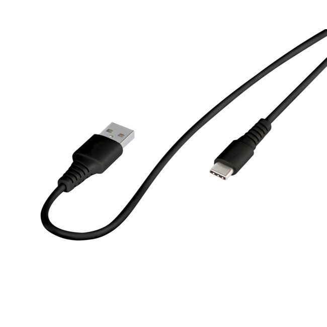 Kerkbank Kwelling Maken Zwarte USB 2.0 kabel NORAUTO Type C mannelijk naar USB A 2.0 mannelijk 1 m  : Auto5.be