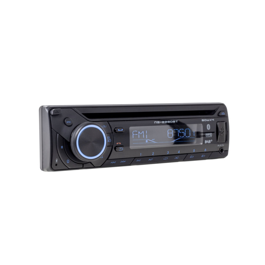 Autoradio NORAUTO NS228DBT avec Bluetooth et lecteur CD Auto5.be
