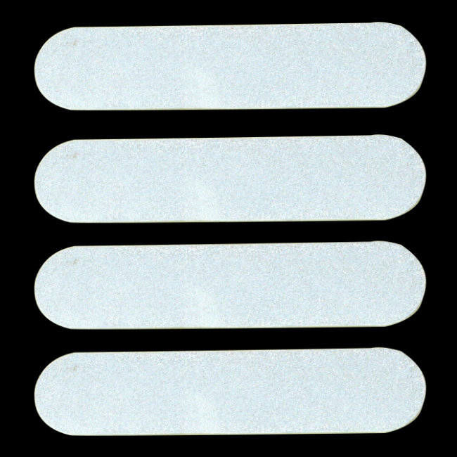 4 Reflecterende stickers voor Auto5.be