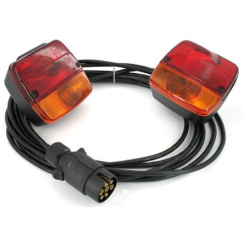 Set verlichting 4 functies + kabel