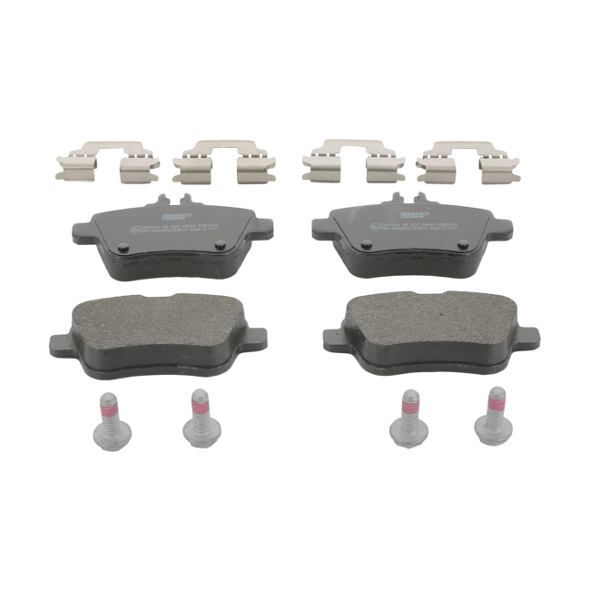 4 Plaquettes De Frein Ferodo Fdb4163