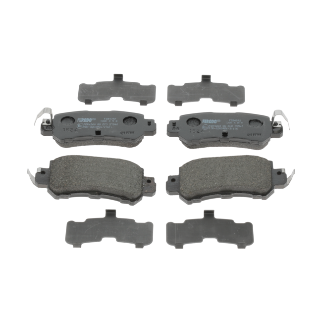 4 Plaquettes De Frein Ferodo Fdb4892