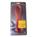 Gedraaide luidsprekerkabel 2x1.5 mm&sup2; 10 m rood NORAUTO SOUND