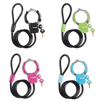 1 Master Lock slot met kabel 100 cm voor de fiets