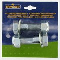 Kit de 2 vis NORAUTO pour remorque 16 x 60 mm