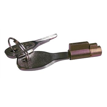 Antidiefstalsysteem voor koppelstuk trekhaak WINTERHOFF