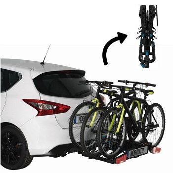 Fietsdrager Platform trekhaakmontage NORAUTO Rapidbike 3P flex (3 fietsen)