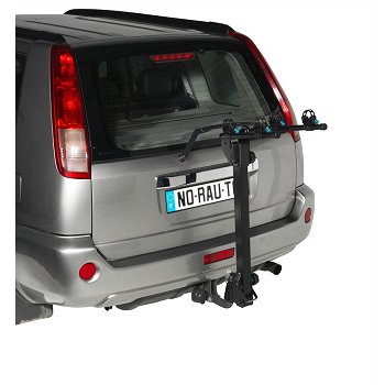 Porte-v&eacute;los d'attelage suspendu NORAUTO Rapidbike 2S pour 2 v&eacute;los