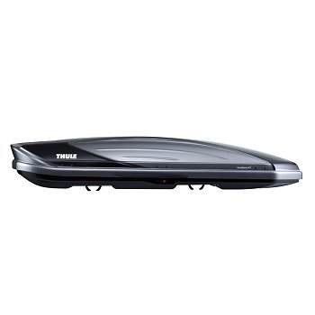 Dakkoffer 470 liter THULE Excellence XT grijs /zwart glans