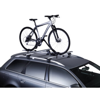 Kwadrant gemiddelde sponsor Fietsdrager op dak voor 1 fiets THULE ProRide 591 : Auto5.be