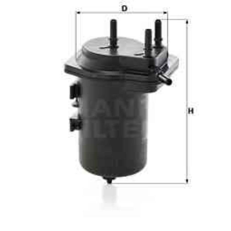 Kraftstofffilter MANN-FILTER WK 8158 für Ford Kraftstofffilter MANN-FILTER WK 8158 für Ford